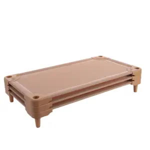 Preschool Bed Plastic OEM And ODM Multifouctional Plastic Bed Preschool Breathable Daycare Bed