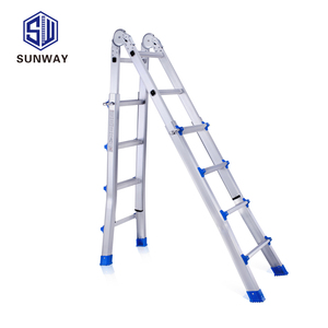 บันไดอลูมิเนียมแบบผสมผสาน,บันไดเล็กๆบันไดพับยักษ์อุปกรณ์อลูมิเนียม - Product Image 2