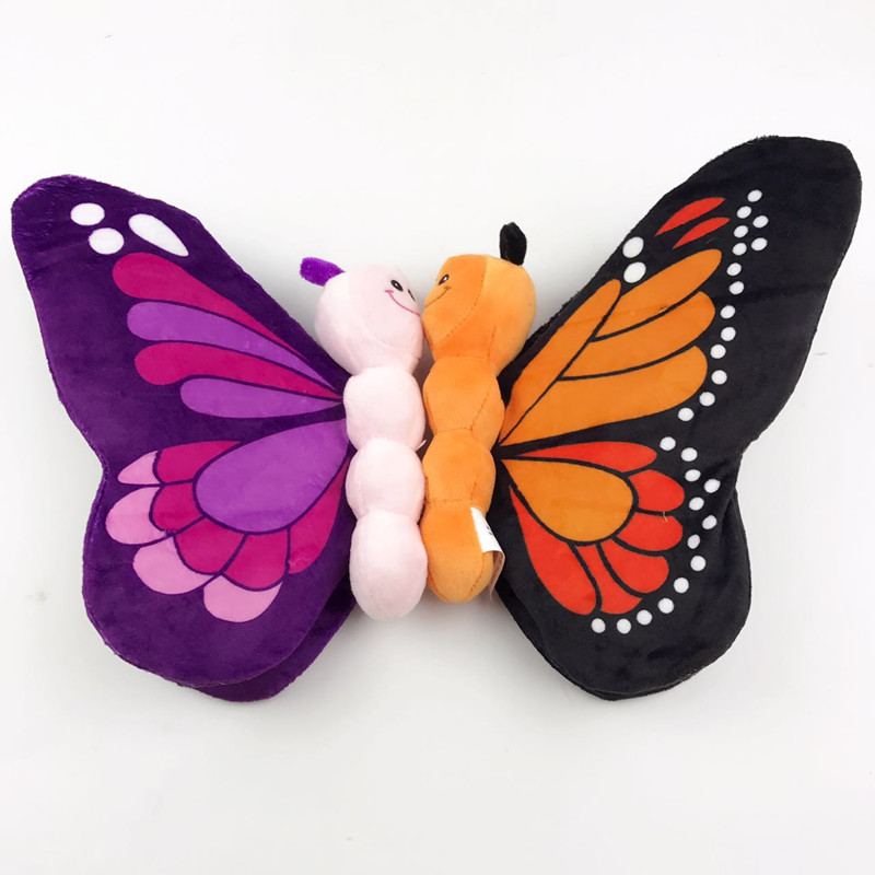 Prix Mignon Papillon Personnalisé Créatif Insecte Animal Décoratif En Peluche Petite Peluche Papillon En Peluche Jouet