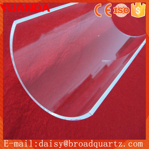 UV transparente Círculo Cristal Queso Con Cubierta De Bóveda de Cristal de Cuarzo - Product Image 2