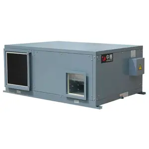 Sistema de ventilação de ar para ar condicionado industrial