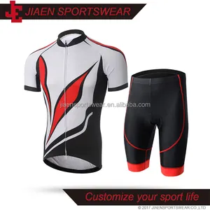 Großhandel Custom Radsport Träger hose, Herren/Damen Rad trikot mit Träger hose, Fahrrad Radhose