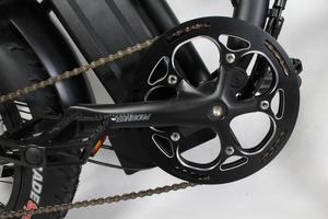 Bicicleta eléctrica plegable de 20 pulgadas, suspensión completa de neumáticos anchos, 48v, 250w, 500w, aprobada por la <span class=keywords><strong>CE</strong></span> en15194 - Product Image 5