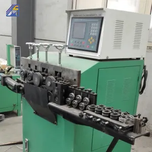 Automatic ring making machine for concrete pole