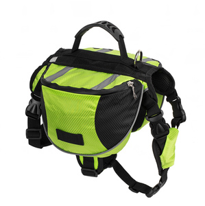 Ayarlanabilir açık spor köpek eğitim sırt çantası için su geçirmez Polyester katı tasarım kamp yürüyüş seyahat için-ödül çantası - Product Image 5