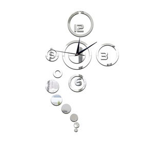 UCHOME Nuovi prodotti Acrilico 3d Autoadesivo Autoadesivi Della <span class=keywords><strong>Parete</strong></span> Della Decorazione Della Casa <span class=keywords><strong>Specchio</strong></span> <span class=keywords><strong>Orologio</strong></span> <span class=keywords><strong>Da</strong></span> <span class=keywords><strong>Parete</strong></span> di Grandi Dimensioni Still Life Soggiorno - Product Image 2