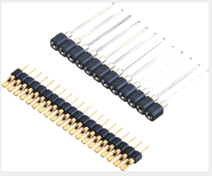 Специальное 2,54 мм Шаг станок контактный разъем Однорядный прямой с оловом/золотым покрытием