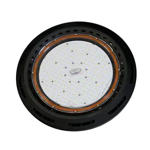 Industrial Housing Lens SMD 24000 Lumen IP65 Fixture 200 Watt UFO Highbay LED High Bay Light