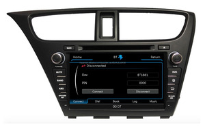 Fabrica de coche gps/dvd, Reproductor de cd, 3g/10 disc/accesorios/coche sistema <span class=keywords><strong>multimedia</strong></span> para honda civic - Product Image 4