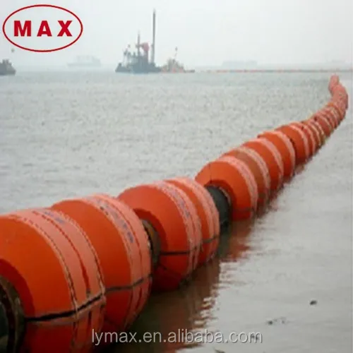 Anneau flottant en PE de pêche, tuyau de dragage/colliers flottants pour tuyau de drainage, équipement maritime/bouée flottante