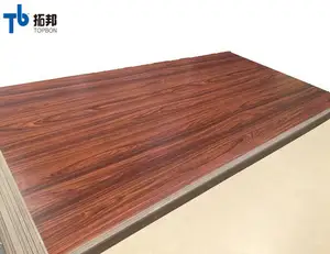 热卖棕色核桃三聚氰胺中密度纤维板 (mdf) 家具