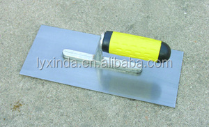 Acciaio al carbonio di rendering frattazzo galleggiante con manico in plastica - Product Image 2