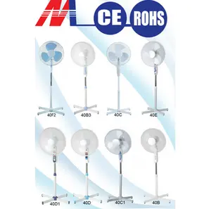 Ce y rohs 16" de refrigeración del ventilador de pie/eléctrico del ventilador de pie