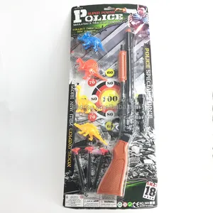 Hot sale kids police gun toys with dinosaurs and good quality police play set