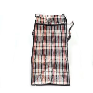 Periksa Desain Tas Koper Kuat Tas Jinjing Jumbo Tas Anyaman Ritsleting Kustom Pp Besar Murah Daur Ulang Cokelat Troli Ekstra Besar - Product Image 2