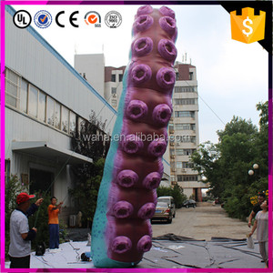 인기있는 디자인 블루 퍼플 거대한 풍선 문어 촉수 판매 - Product Image 5