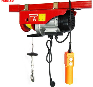 Pa600 Tali <span class=keywords><strong>Hoist</strong></span> Kawat Listrik Mini, Kait Ganda/Tunggal - Product Image 5