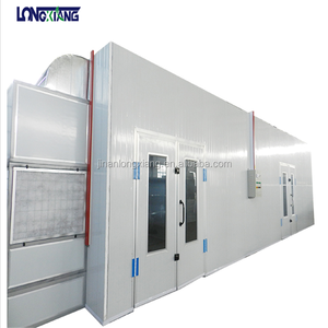 Cabine de pulvérisation de rideau d'eau cabine de peinture de pulvérisation de salle artisanat en <span class=keywords><strong>bois</strong></span> cabine de pulvérisation de peinture CE - Product Image 2