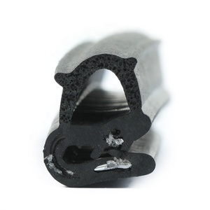Custom Extruded Flexible Pvc Rubber Bag Edge Sliding Door Seal for Sheet Metal Sealing <strong>Strip</strong> - Product Image 1