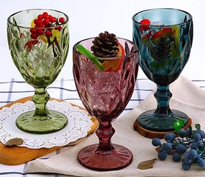 Commercio all'ingrosso da sposa colorato hotel di cristallo <span class=keywords><strong>bicchiere</strong></span> di vino acrilico - Product Image 5