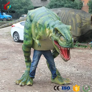 Hecho a mano dinosaurio traje de Carnaval para venta