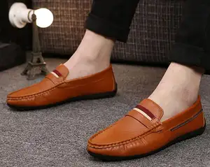 새로운 패션 남성 신발 편안한 캐주얼 남자 pu 신발