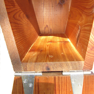 Wholesale Factory Price Waterproof Standing <strong>Post</strong> <strong>Box</strong> <strong>Wood</strong> House Mailbox - Product Image 5