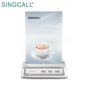 Singcall Wireless Service Oproepsysteem Tafel Kaart Knop