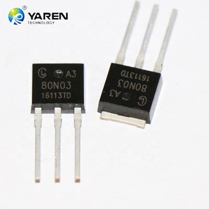 80N03 30โวลต์<span class=keywords><strong>80A</strong></span> n-channelพลังงาน<span class=keywords><strong>mosfet</strong></span>ทรานซิสเตอร์ - Product Image 5