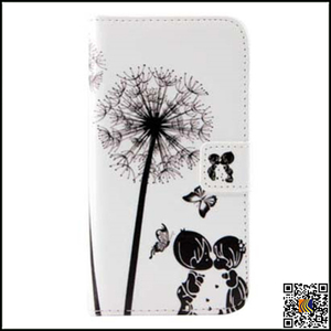 Sản xuất OEM Cartoon Painted da phone <span class=keywords><strong>case</strong></span> cho Samsung <span class=keywords><strong>S4</strong></span>/<span class=keywords><strong>I9500</strong></span>, Mobile leather <span class=keywords><strong>case</strong></span> - Product Image 4
