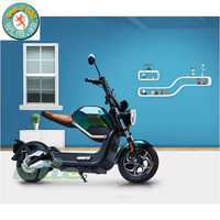 Fabriqué en Chine intégré déplier ebike roue intégrée meilleur vélo électrique à l'intérieur de la batterie vélo e-scooter Miku Max (euro 4)