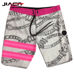 Sublimazione personalizzata 4 vie Stretch Beach volley shorting <span class=keywords><strong>rosa</strong></span> shocking Board Short costumi da bagno per gli uomini - Product Image 1