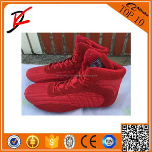 Para hombre zapatos de gimnasia del levantamiento de pesas de alta Top Botas culturismo MMA Boxeo Peso Potencia de pesas Zapatos - Product Image 3