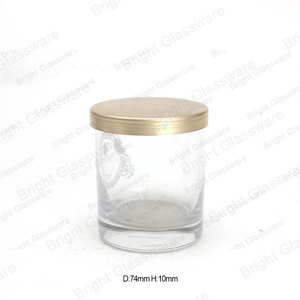 Couvercle <span class=keywords><strong>en</strong></span> fer blanc pour bougeoir, tasse <span class=keywords><strong>en</strong></span> métal, argent/or rose, couvercle <span class=keywords><strong>en</strong></span> fer blanc pour pot à bougies - Product Image 4