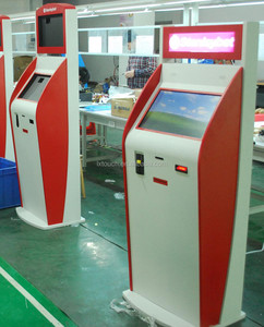 Nhà máy cung cấp LCD Màn Hình Kép kiosk Thanh Toán tùy chỉnh ATM ngân hàng hệ thống xếp hàng với máy in - Product Image 3
