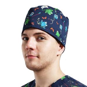 <span class=keywords><strong>Divisa</strong></span> e Cappelli per Infermieri di Alta Qualità con Motivi Stampati alla Moda per Medici, Tessuto per Ospedale, Unisex, Taglia Unica - Product Image 3