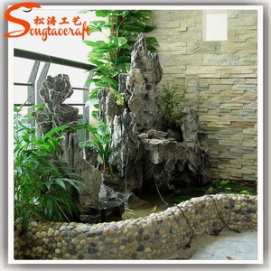 Kunstmatige Glasvezel Rock Waterval Woondecoratie Nep Rotsen Steen Decoratieve Fontein Rotstuin Indoor Voor Koop Tuin - Product Image 4