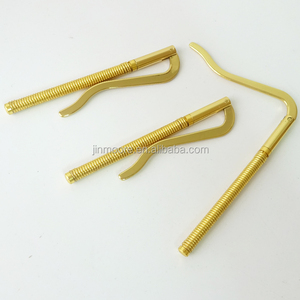 BMC01 4 couleurs, barrette à cravate en laiton, pince à billets à ressort, fermoir pour portefeuille homme - Product Image 5