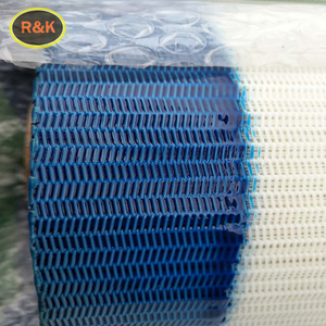 蓝色大圈聚酯干燥机网带织物瓦楞机输送带 - Product Image 4