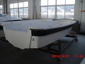 5.8 m Material de Fibra de vidrio 19ft Precio Barato Barco de Trabajo, pequeño Barco de Trabajo - Product Image 2