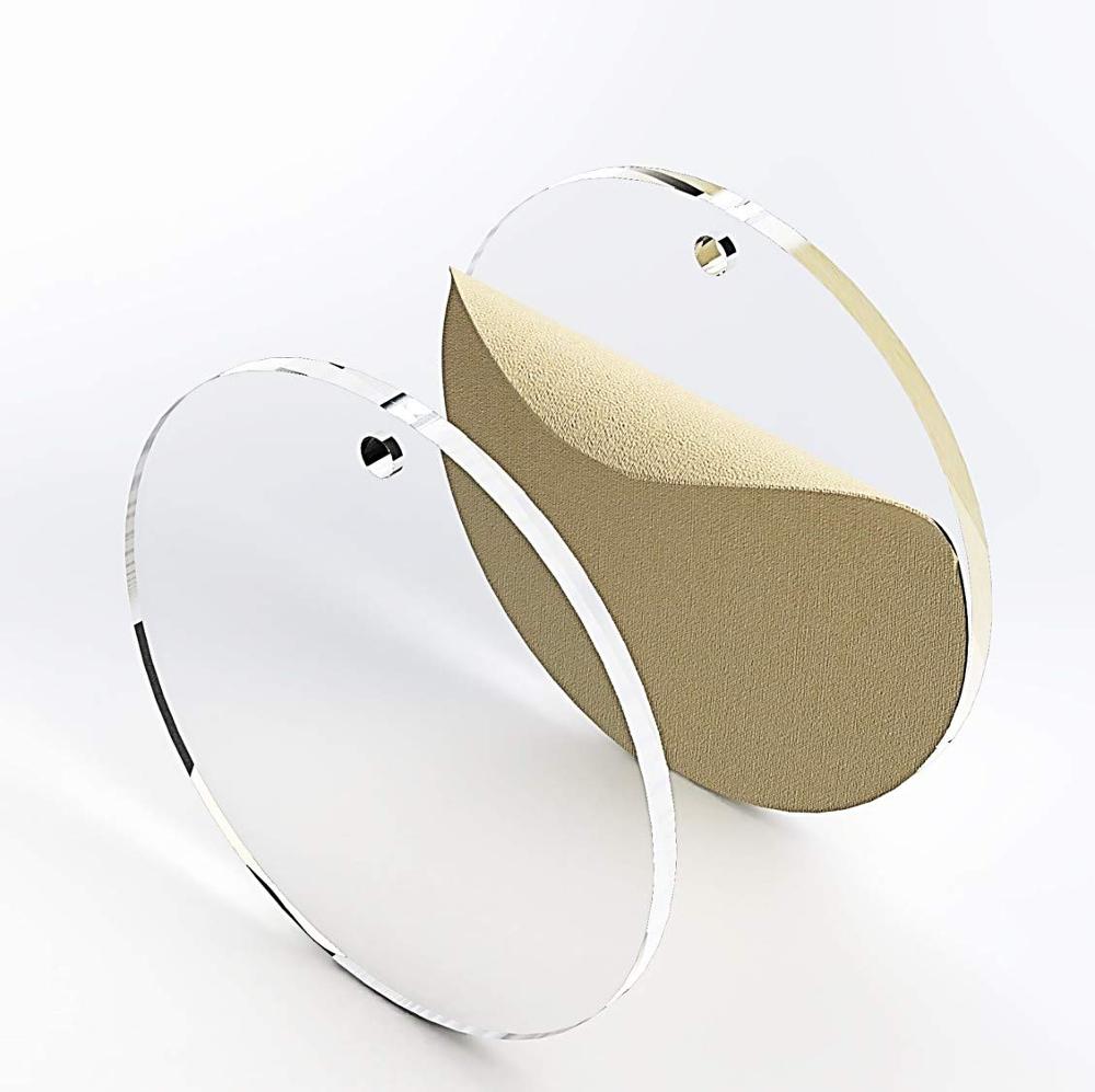 Индивидуальный размер, Красочные акриловые круглые диски для искусства и акрила, акриловые этикетки