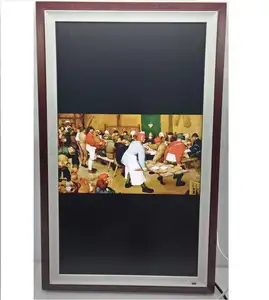 BOE Pabrik Langsung Dinding Dipasang 21.5/32/49 Inci TFT LCD Seni Igallery Galeri TV Bingkai Monitor dengan Sentuh Android