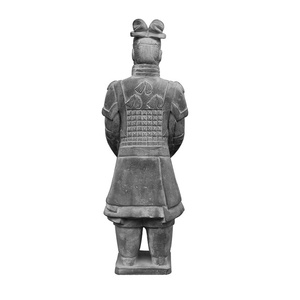 Artesanía <span class=keywords><strong>de</strong></span> Arcilla <span class=keywords><strong>de</strong></span> Xi'an, Guerrero <span class=keywords><strong>de</strong></span> <span class=keywords><strong>Terracota</strong></span> <span class=keywords><strong>de</strong></span> 87 cm <span class=keywords><strong>de</strong></span> Altura, <span class=keywords><strong>Color</strong></span> Arcilla Ligera, Oficial General, en Oferta - Product Image 4