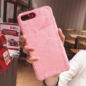 Lujo smooth vellosidades felpa caso duro para el iPhone x 8 8 más 7 7 más 6 6 S - Product Image 6