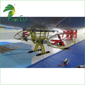 Publicidade Popular Prata Voador Inflável Balão de Hélio Dirigível RC Modelo