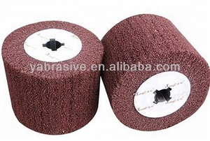 120 millimetri * 100 millimetri * 19 millimetri Flessibile Non Tessuto <span class=keywords><strong>Flap</strong></span> <span class=keywords><strong>Wheel</strong></span> per la Lucidatura - Product Image 3