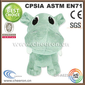 lindo huggable de pie baratos de felpa hipopótamo de peluche - Product Image 5