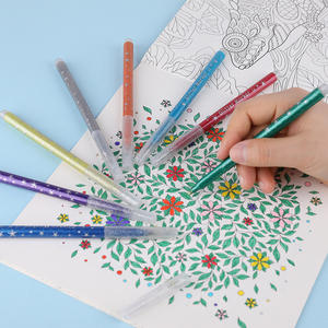 Nhà Máy Giá Tùy Chỉnh Brsy00016 Mỏng Sinh Viên Vẽ Long Lanh Sơn Bút Đánh Dấu, Màu Nước Bút Cho Trẻ Em Màu Nước Bút Thiết Lập - Product Image 6