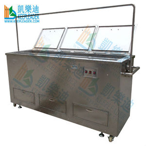 Machine de rinçage à ultrasons pour le lavage des volets roulants à lame de rideau, nettoyeur de poussière pour fenêtre, double réservoir, nettoyage à ultrasons - Product Image 4