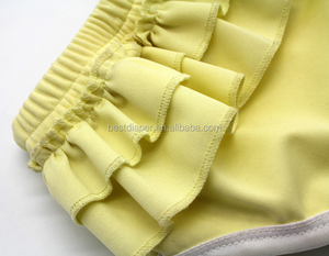 2016 Nueva venta <span class=keywords><strong>al</strong></span> por mayor feliz flauta bebé pañ<span class=keywords><strong>al</strong></span> Pul pañales princesa vestido para niña envío libre colorido - Product Image 3